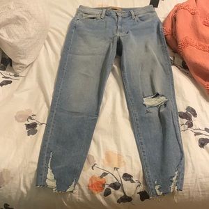 Joes ripped skinny jeans